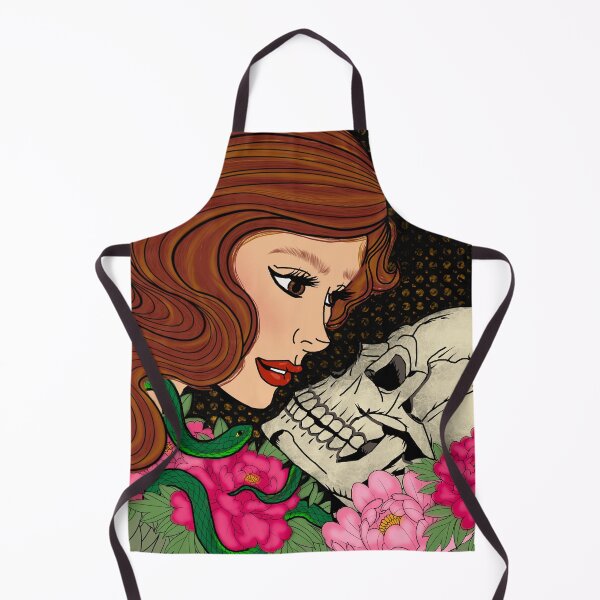 Item preview, Girl And A Skull designed and sold by Onehappyhook.