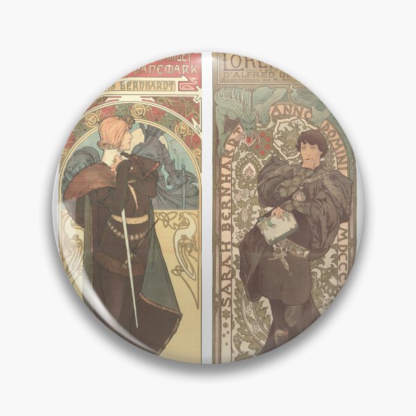 Artikelvorschau, Alfons Mucha Theaterplakate entworfen und verkauft von renerabelo.