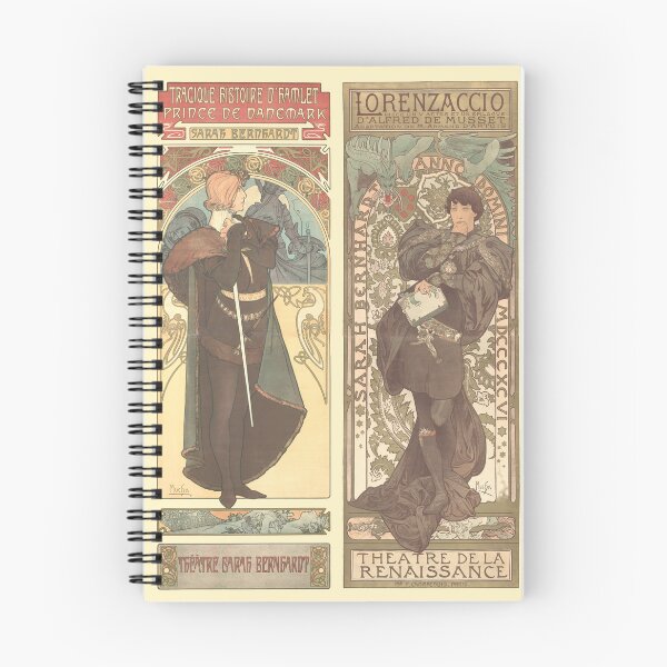 Item preview, Alfons Mucha Theater Posters designed and sold by renerabelo.