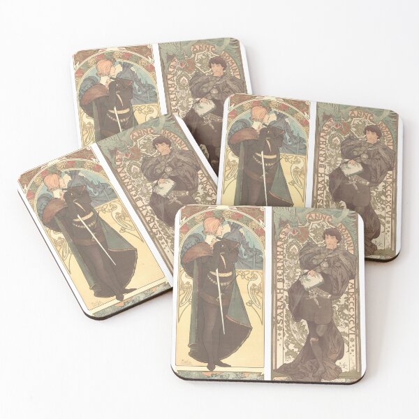 Item preview, Alfons Mucha Theater Posters designed and sold by renerabelo.
