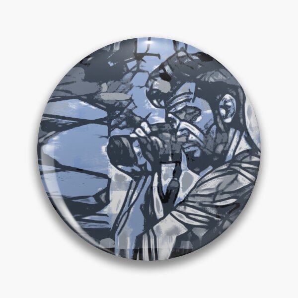 Item preview, Focused Photographer in Abstract Blue designed and sold by Getrealdesigns.