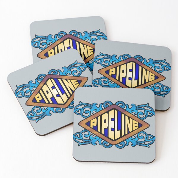 Item preview, Pipeline Hawaii emblem retro sign designed and sold by studioss76.