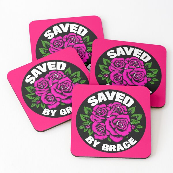 Item preview, Saved By Grace By God With Roses designed and sold by plushism.