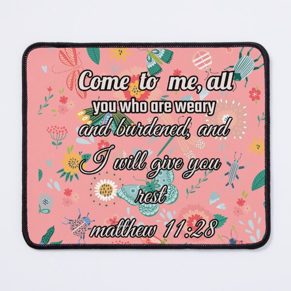 Item preview, Matthew 11:28 designed and sold by M-ArtStudio.