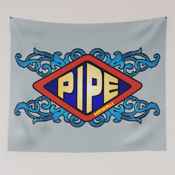 Item preview, Pipe Banzai Pipeline Hawaii retro sign designed and sold by studioss76.