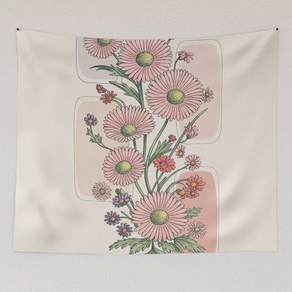 Aperçu de l'œuvre Sérénité florale : Ralentissez en fleurissant #MindfulLiving créée et vendue par krauze.