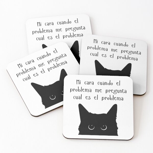 Item preview, Black Cat Lover Funny Cat Gift For Cat Mom Black Cat Lover Gato Spanish Saying designed and sold by CCKimShop.