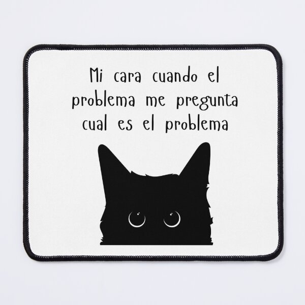Item preview, Black Cat Lover Funny Cat Gift For Cat Mom Black Cat Lover Gato Spanish Saying designed and sold by CCKimShop.