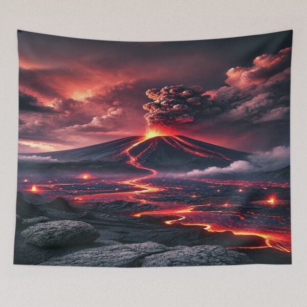 Item preview, Home Decor: Volcano Eruption designed and sold by M&M Lifestyle Hub.