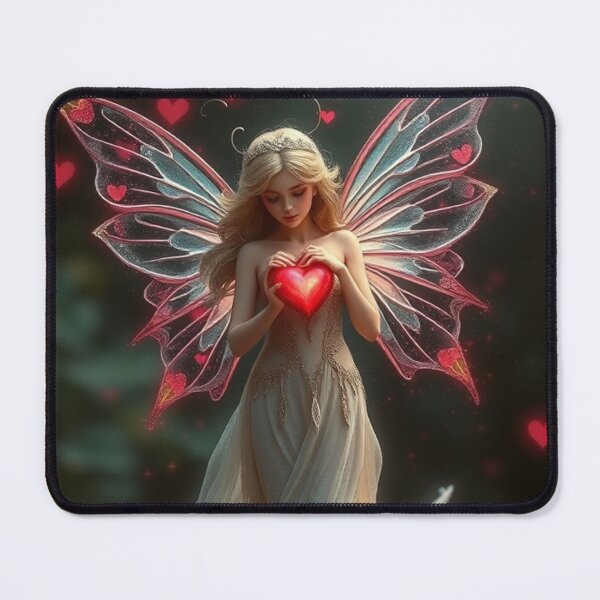 Item preview, Beautiful Heart Fairy designed and sold by LonelyGirlShop.