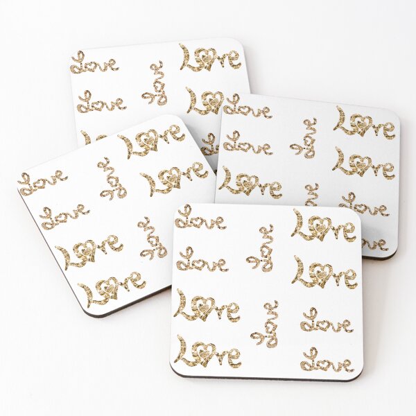 Item preview, Love written in Gold  designed and sold by Annanucki.