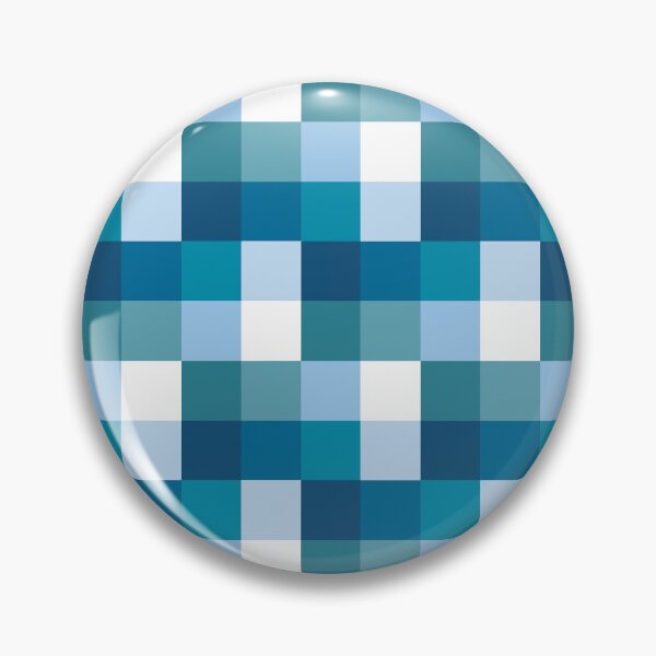 Item preview, Ocean Blue Check Pattern designed and sold by Sharon Schwalbe.
