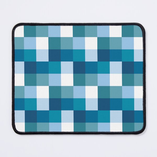 Item preview, Ocean Blue Check Pattern designed and sold by Sharon Schwalbe.