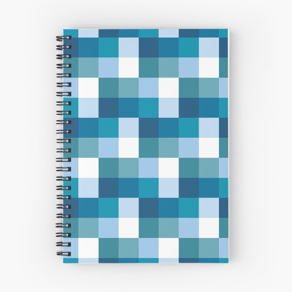 Item preview, Ocean Blue Check Pattern designed and sold by Sharon Schwalbe.