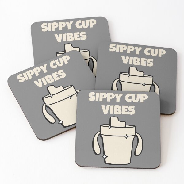 Item preview, Sippy Cup Vibes Child Kid Toddler Funny Playful Baby designed and sold by Lucky Dog Merch.