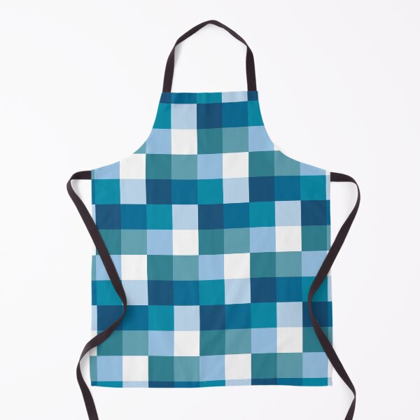 Item preview, Ocean Blue Check Pattern designed and sold by Sharon Schwalbe.