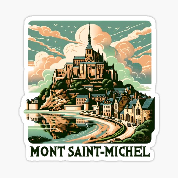 Item preview, mont saint michel designed and sold by LoveLabDesign.