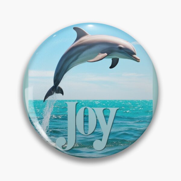 Item preview, JOY – Playful Dolphin Real Photo Art designed and sold by AIKNOCKTECK.
