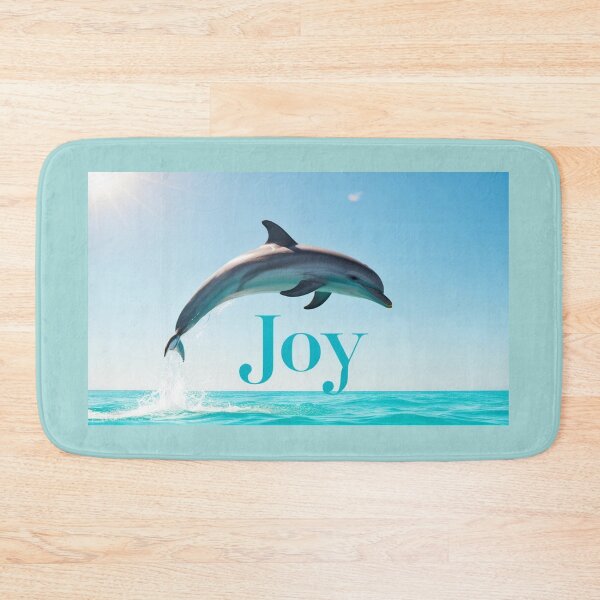 Item preview, JOY – Playful Dolphin Real Photo Art designed and sold by AIKNOCKTECK.