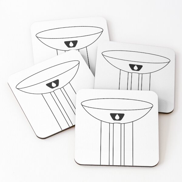 Item preview, Lumon Water Tower line art designed and sold by CampoShop.