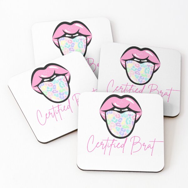 Item preview, Certified Brat: Pink Lips with Camo Tongue out designed and sold by BlackabyBoutique.