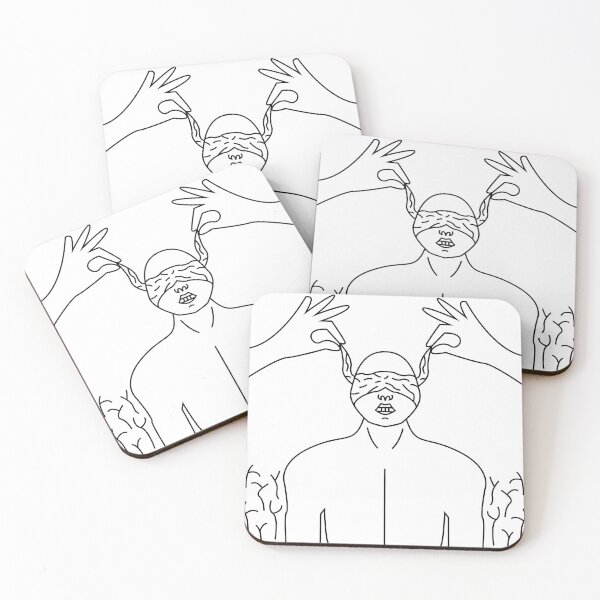Item preview, Manipulated senses with distorted features and guiding hands designed and sold by estebansequeira.