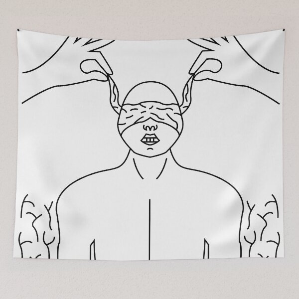 Item preview, Manipulated senses with distorted features and guiding hands designed and sold by estebansequeira.