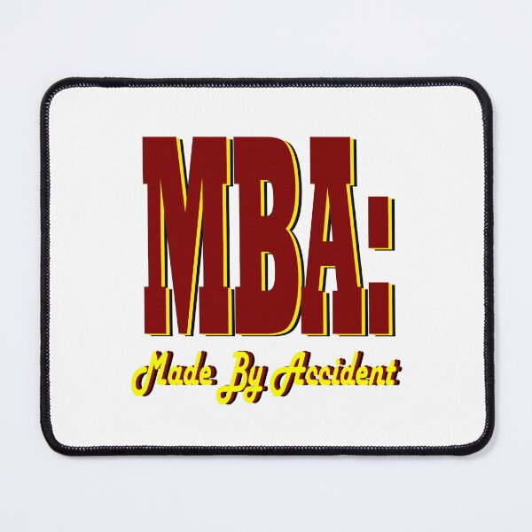 Item preview, MBA designed and sold by Seeded.
