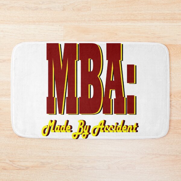 Item preview, MBA designed and sold by Seeded.