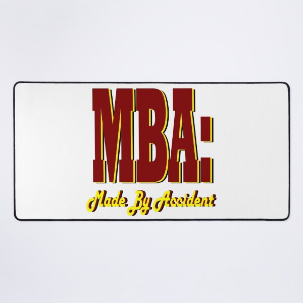 Item preview, MBA designed and sold by Seeded.