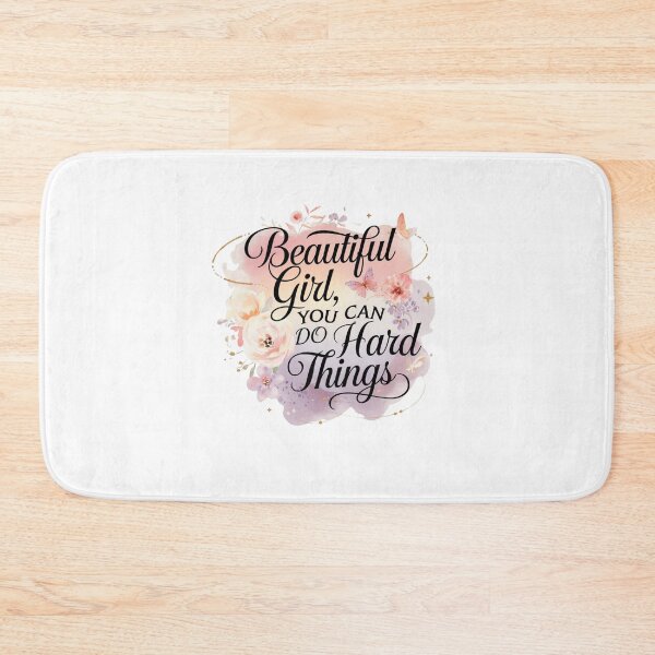 Item preview, Beautiful girl, you can do hard things designed and sold by Mateusz Majcherek.