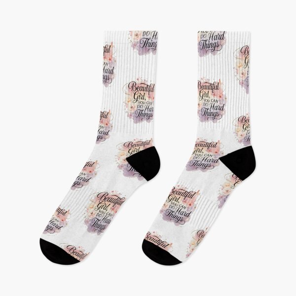 Item preview, Beautiful girl, you can do hard things designed and sold by Mateusz Majcherek.