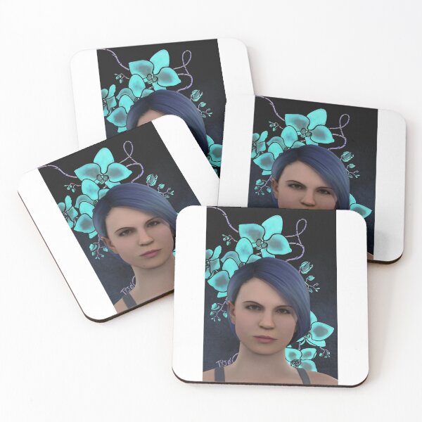 Item preview, Traci Detroit Become Human painting designed and sold by tyjo-draws.