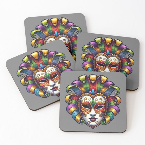 Item preview, Mardi Gras Carnevale Mask designed and sold by PinUpPizzazz.