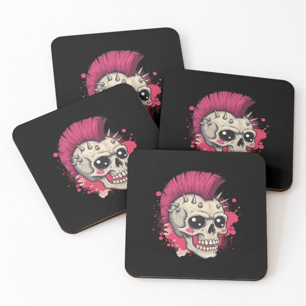 Item preview, Punk Skull - Mischief & Maximum Cuteness designed and sold by Kaurisdigital.