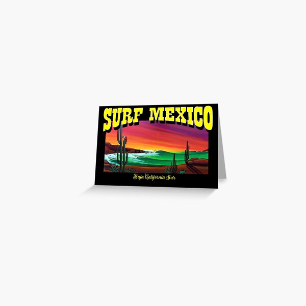 Item preview, Surf Mexico - Baja California Sur designed and sold by LaGaleriaNoia.