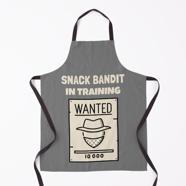 Item preview, Snack Bandit In Training Child Kid Funny Playful Baby designed and sold by Lucky Dog Merch.
