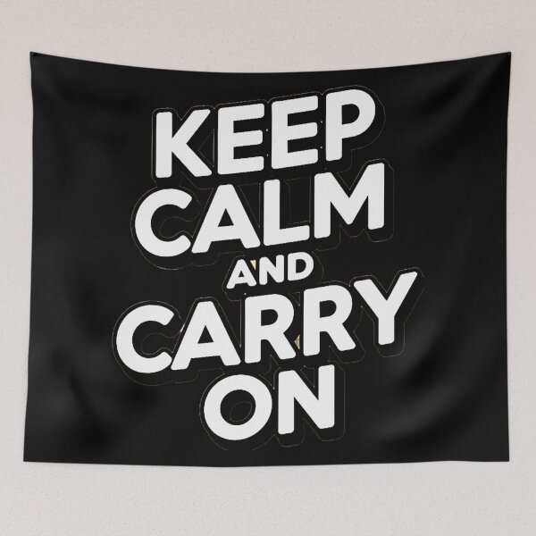 Item preview, Keep Calm And Carry On designed and sold by SteezeeStore.