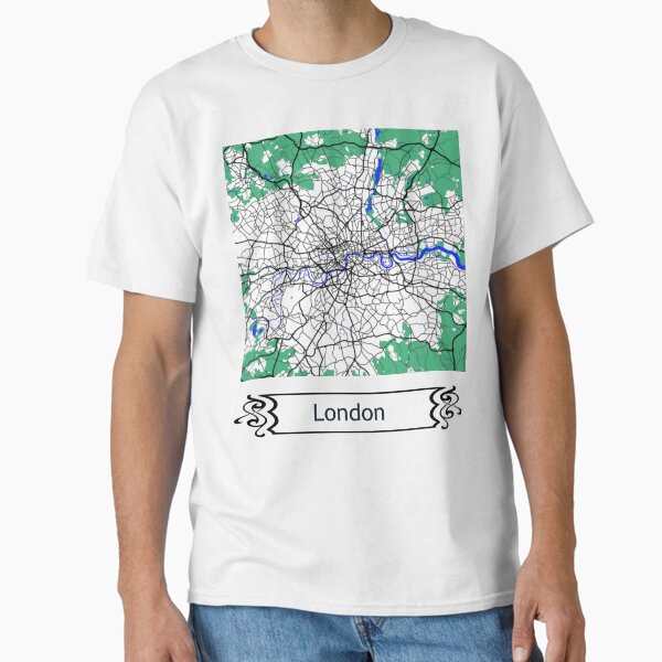 Item preview, Minimalist Map of London designed and sold by design2xstudio.