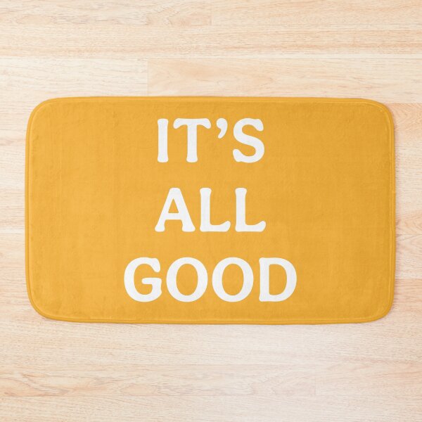 Item preview, Its All Good (White Orange) designed and sold by ToluaPrints.
