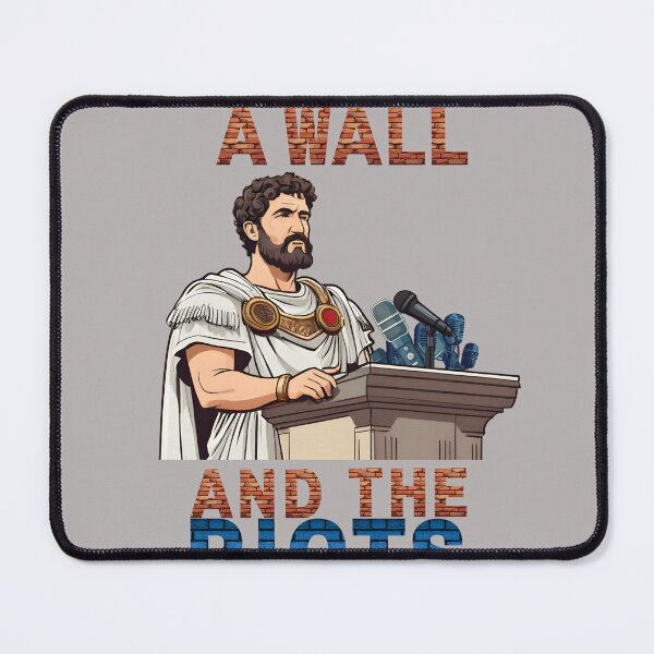 Item preview, Hadrian funny emperor press conference Donald Trump designed and sold by Toga & Tonic.