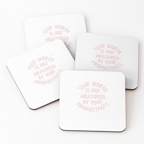 Item preview, your worth is not measured by your productivity designed and sold by Mateusz Majcherek.