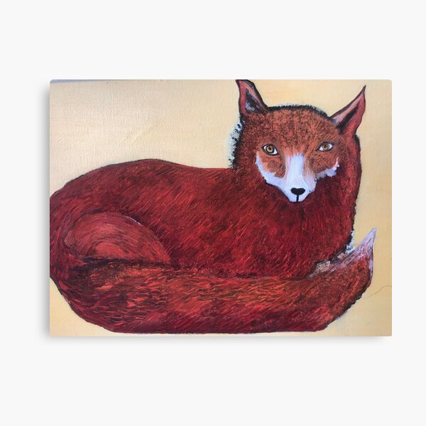 Vanilla fox Canvas Print
