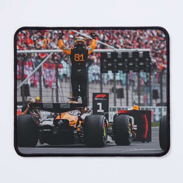 Item preview, Oscar Piastri Triumphs at the 2025 Chinese GP designed and sold by Not Hugo.