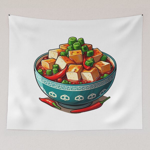 Item preview, bowl of mapo tofu designed and sold by Meemaart.