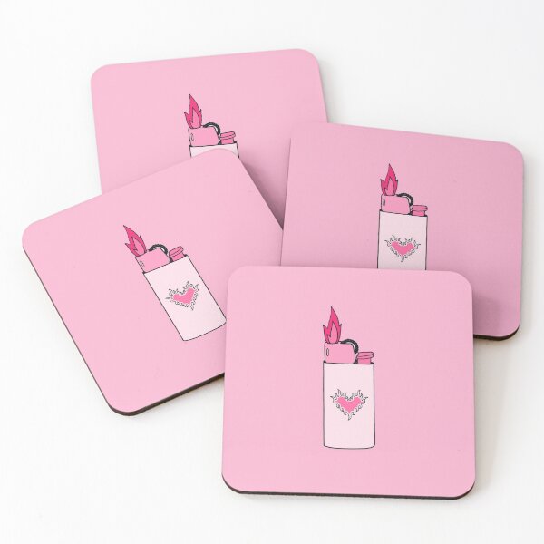Item preview, Heart on Fire – Lighter Pink Aesthetic designed and sold by pointense.