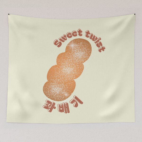 Item preview, Sweet, Twisted & Dusted – Korean Kkwabaegi Donut designed and sold by mycreastyle.
