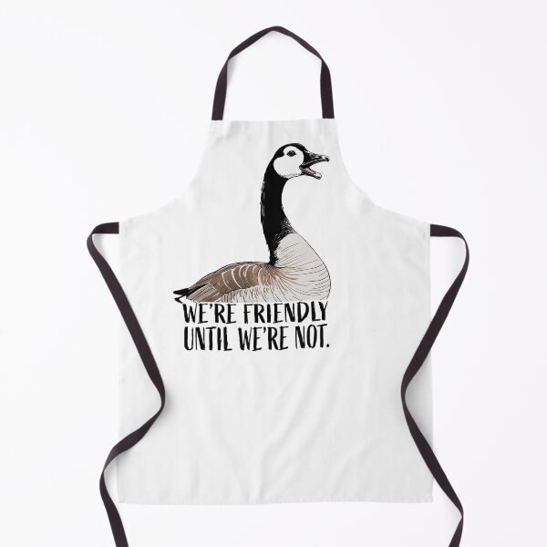Item preview, Friendly Until We're Not – The Canadian Goose Way designed and sold by Silvered-Wings.