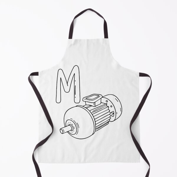 Item preview, An Illustration of letter M stand for Motor designed and sold by rasagamastore.
