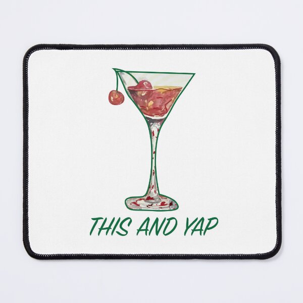 Item preview, Trendy Drink Sticker - This and Yap designed and sold by ellm.